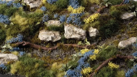 Photo de Gamers Grass - Bluebeard Flowers