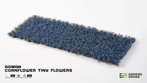 Photo de Gamers Grass - Cornflower Tiny Flowers