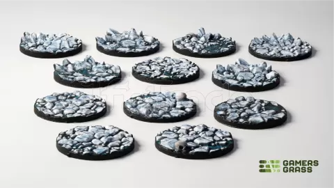 Photo de Gamers Grass - Frost Lake : Round 25mm (x12)