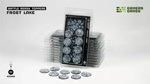 Photo de Gamers Grass - Frost Lake : Round 32mm (x8)