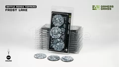 Photo de Gamers Grass - Frost Lake : Round 50mm (x3)