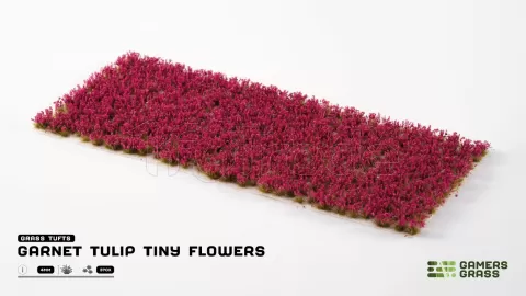 Photo de Gamers Grass - Garnet Tulip Tiny Flowers