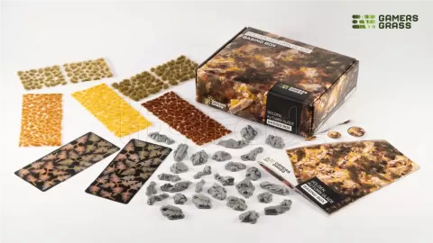 Photo de Gamers Grass - Golden Autumn Glade Basing Box