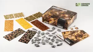 Photo de Gamers Grass - Golden Autumn Glade Basing Box