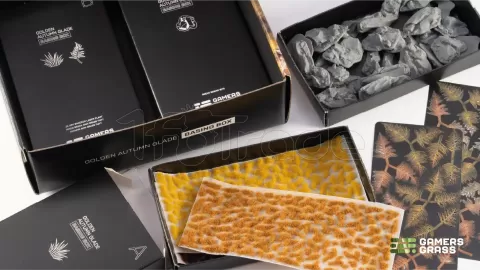 Photo de Gamers Grass - Golden Autumn Glade Basing Box