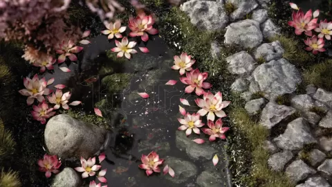 Photo de Gamers Grass - Laser Plants : Lotus Flower