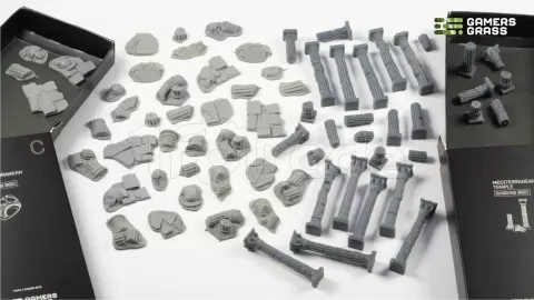 Photo de Gamers Grass - Mediterranean Temple Basing Box