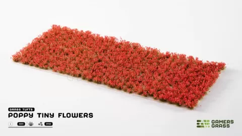 Photo de Gamers Grass - Poppy Tiny Flowers