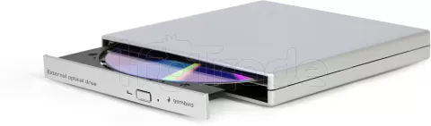 Photo de Graveur DVD externe Gembird DVD-USB-021 (Argent)