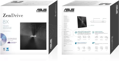 Photo de Graveur DVD externe slim Asus ZenDrive U7M (Noir)
