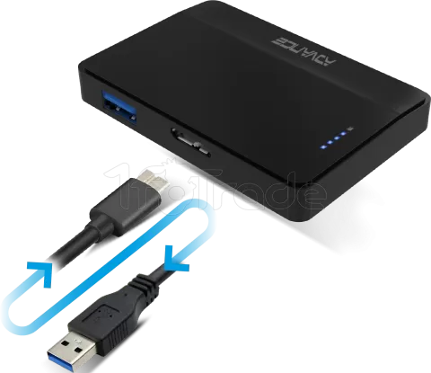 Photo de Hub USB 3.0 Advance Xpand Starter - 4 ports (Noir)