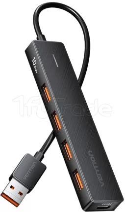 Photo de Hub USB 3.2 Vention - 4 ports (Noir)