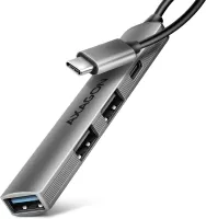 Photo de Hub USB-C 3.2 Axagon HUE-STC - 4 ports (Gris)