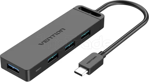 Photo de Hub USB-C Vention - 4 ports 0.15m (Noir)