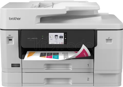 Photo de Imprimante A3 Multifonction 4en1 Brother MFC-J6960DW (Blanc)