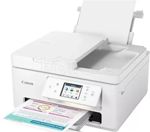 Photo de Imprimante Multifonction 3en1 Canon Pixma TS7750i (Blanc)