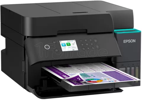 Photo de Imprimante Multifonction 3en1 Epson EcoTank ET-3950 (Noir)