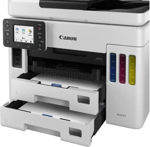 Photo de Imprimante Multifonction 4en1 Canon Maxify MegaTank GX7150 (Blanc)