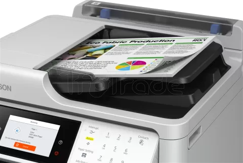 Photo de Imprimante multifonction 4en1 Epson WorkForce Pro EM-C800RDWF (Blanc)