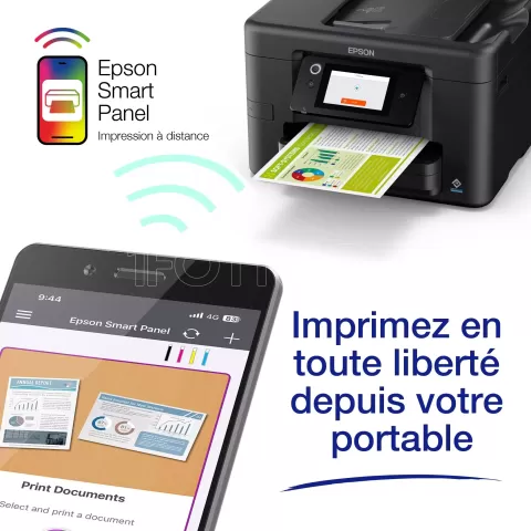 Photo de Imprimante Multifonction 4en1 Epson WorkForce Pro WF-4920 (Noir)