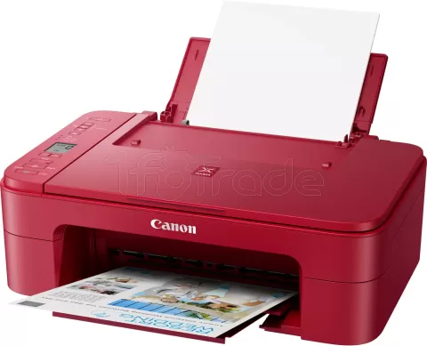 Photo de Imprimante Multifonction Canon Pixma TS3352 (Rouge)