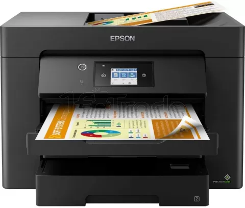 Photo de Imprimante Multifonction Epson WorkForce WF-7830DTWF A3 (Noir)