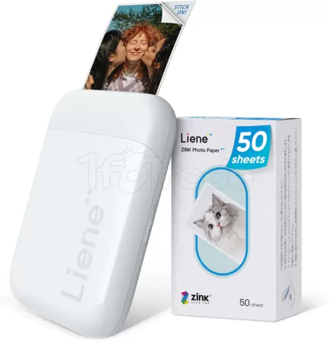 Photo de Imprimante Photo portable Liene Pearl K100 (Blanc)