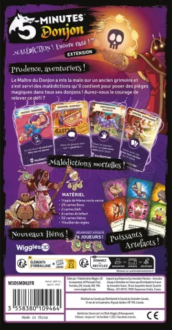 Photo de Jeu - 5 Minutes Dungeon Exp. Curses! Foiled Again!