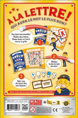 Photo de Jeu - A La Lettre