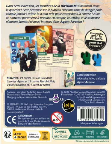 Photo de Jeu - Agent Avenue : Division M (Ext) (FR)