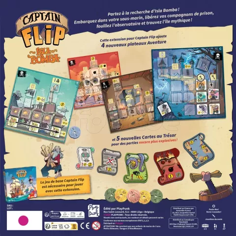 Photo de Jeu - Captain Flip : Isla Bomba (Ext)