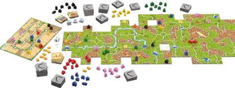 Photo de Jeu - Carcassonne : Big Box (V.3.1) 2025 (Fr)