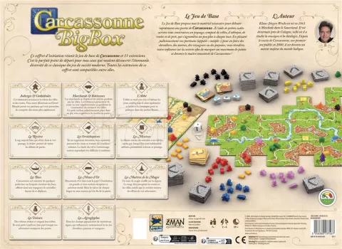 Photo de Jeu - Carcassonne : Big Box (V.3.1) 2025 (Fr)