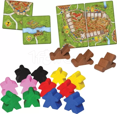 Photo de Jeu - Carcassonne : Siege et defence 2025 (Extension)