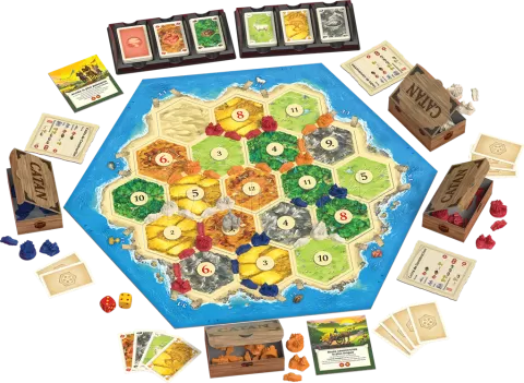 Photo de Jeu - Catan : Le Jeu de Base (Refresh)