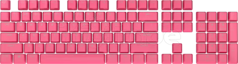 Photo de Jeu de 105 touches pour clavier Corsair PBT Double-Shot Pro (Rose) AZERTY