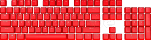 Photo de Jeu de 105 touches pour clavier Corsair PBT Double-Shot Pro (Rouge) AZERTY