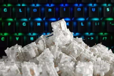 Lot De 120 Switches Mécaniques Gateron Brown - Tactiles, 45g, Compatibles SMD LED Et Hotswap 3/5 Broches - Pour Clavier Gaming Et Bureautique