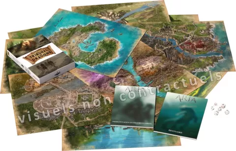 Photo de Jeu de Rôle : Aria - Livre Le Tribunal des Dragons : Le Necessaire