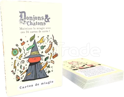 Photo de Jeu de Rôle : Donjons & Chatons : Cartes de Miagie