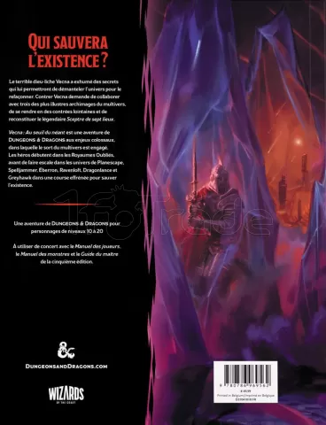 Photo de Jeu de Rôle : Dungeons & Dragons 5 - Livre Au Seuil du Neant (Ed. Wotc)