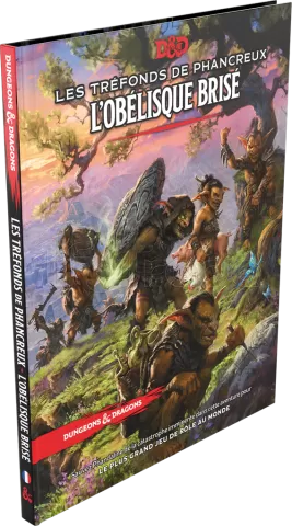 Photo de Jeu de Rôle : Dungeons & Dragons 5 - Livre Les Tréfonds de Phancreux, L'Obélisque Brisé (Fr)