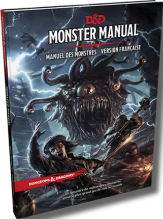 Photo de Jeu de Rôle : Dungeons & Dragons 5 - Livre Manuel des Monstres (Ed. Wotc)