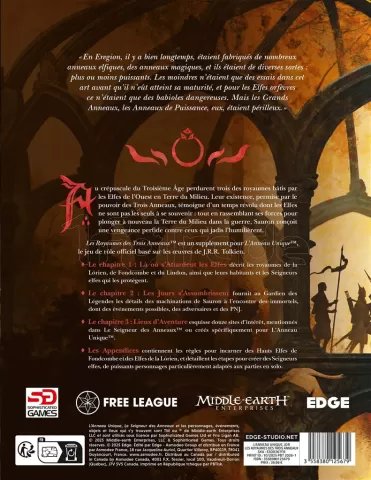 Photo de Jeu de Rôle : L'Anneau Unique - Les Royaumes des Trois Anneaux