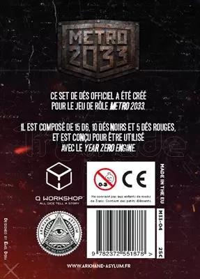 Photo de Jeu de Rôle : Metro 2033 -  Set de Dés