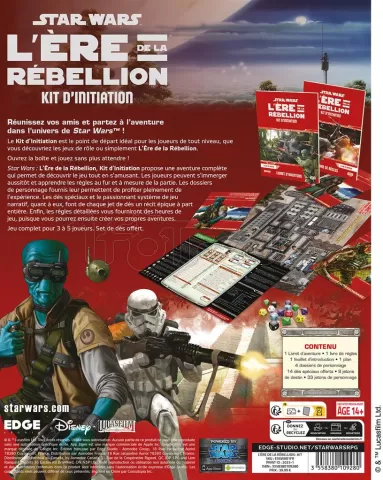Photo de Jeu de Rôle : Star Wars - L'Ere de la rebellion (Kit d'Initiation)