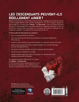 Photo de Jeu de Rôle : Vampire la Mascarade - Livre V5: Un Amour Sanglant