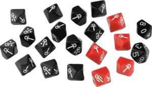 Photo de Jeu de Rôle : Vampire la Mascarade - Set de Dés