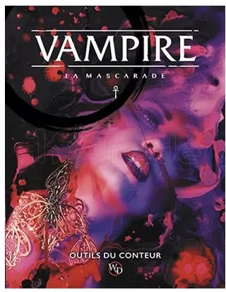 Photo de Jeu de Rôle : Vampire la Mascarade V5 - Outil du Conteur (Ecran et Livret)