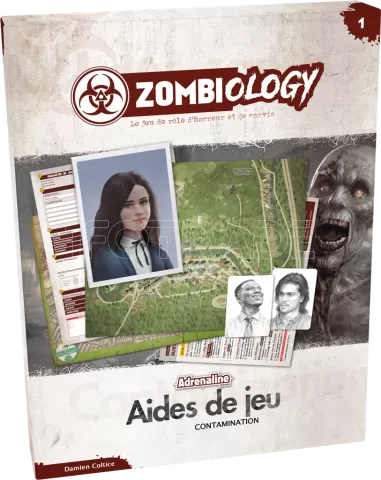 Photo de Jeu de Rôle : Zombiology - Livre #1 Contamination : Aides de Jeu (Fr)